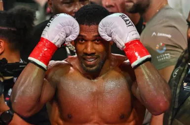 Anthony Joshua le 20 décembre 2025