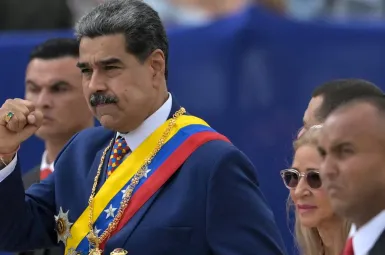 Le régime ultra répressif et corrompu de Nicolas Maduro (ici en juillet 2025) et avant lui de Hugo Chavez a plongé le Venezuela dans une crise économique sans précédant.