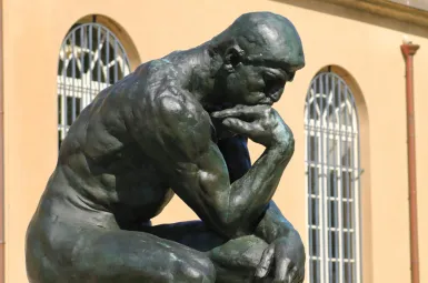 "Le Penseur" de Rodin