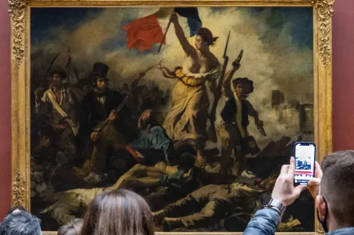 La liberté guidant le peuple d'Eugène Delacroix