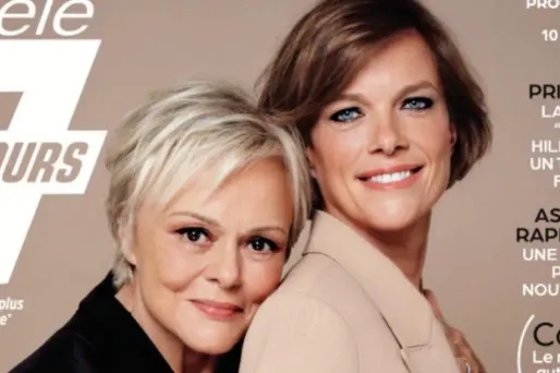 Muriel Robin et son épouse posent pour la première en couple pour un magazine