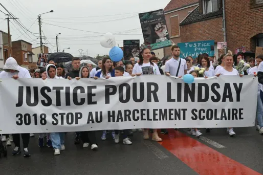 Une marche silencieuse en la mémoire de Lindsay s'était déjà déroulée en juin dernier à Vendin-le-Vieil.