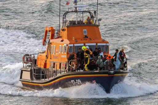 L'homme a probablement tenté de traverser la Manche pour rejoindre le Royaume-Uni. (Illustration)
