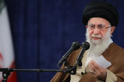 L'ayatollah Ali Khamenei.