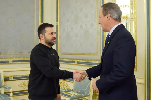 Zelensky et Cameron