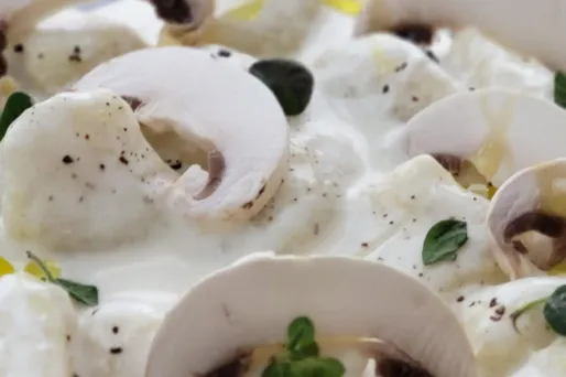 Des gnocchis au parmesan et au poulet