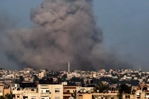 Les combats ont fait rage dans la bande de Gaza dans la nuit du Nouvel an.