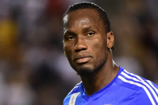 Didier Drogba sera à  Conakry le 27 février avec le Variétés Club de France (Illustration).