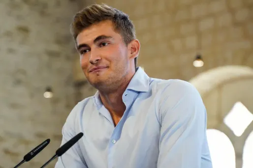 Guilhem Carayon, le président des Jeunes Républicains.