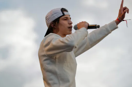 Le rappeur Moha La Squale en 2019.