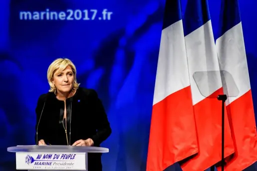Marine Le Pen a officiellement lancé sa campagne, dimanche à Lyon.