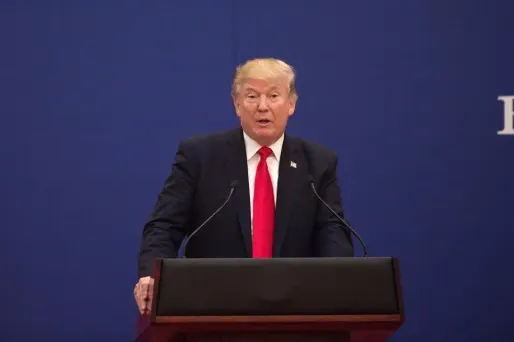 Donald Trump s'était rendu en Chine jeudi.