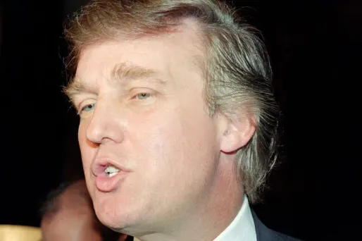 Donald Trump 1991 crédit : HERB SWANSON / AFP - 1280