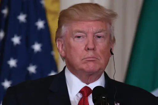 Donald Trump s'est exprimé lors d'une conférence de presse conjointe avec le Premier ministre italien Paolo Gentiloni à la Maison-Blanche.