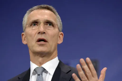 Jens Stoltenberg, Otan crédit : THIERRY CHARLIER / AFP - 1280