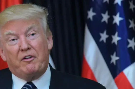 La Corée du Nord est un "gros problème, c'est un problème mondial et il sera résolu à un moment donné", a déclaré Donald Trump.