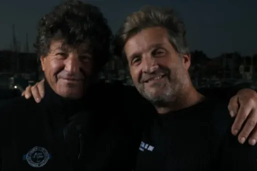 Jean Le Cam et Eric Bellion