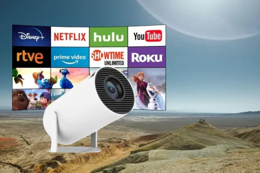 Ce mini rétroprojecteur portable passe sous la barre des 40 euros sur Cdiscount