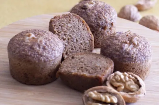 Des petits moelleux aux noix
