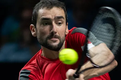 Marin Cilic s'est blessé au genou lors du match