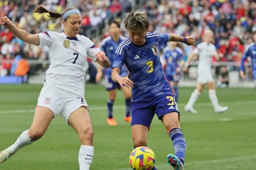 Les États-Unis ont battu les Japonaises lors de leur deuxième match en SheBelieves Cup (1-0)