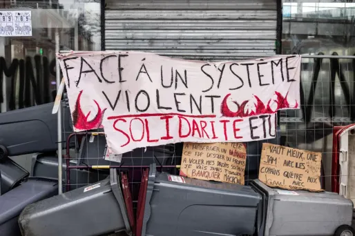 Ce mercredi, des étudiants ont bloqué l'un des campus de l'Université de Lille, où des partiels ont été annulés en contestation contre la réforme des retraites.