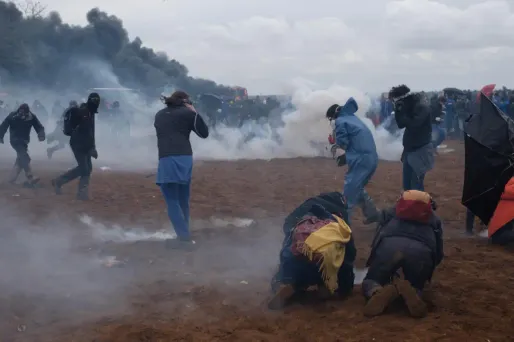 Des milliers de personnes s'étaient mobilisées contre le projet de méga-bassines prévu dans les Deux-Sèvres le 25 mars dernier.