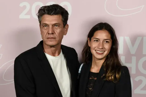 Marc Lavoine et Line Papin
