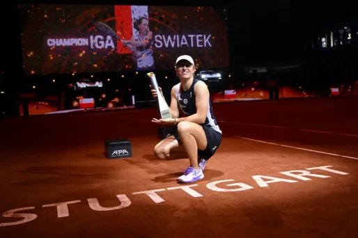 Iga Swiatek a remporté pour la deuxième année consécutive de le tournoi WTA de Stuttgart
