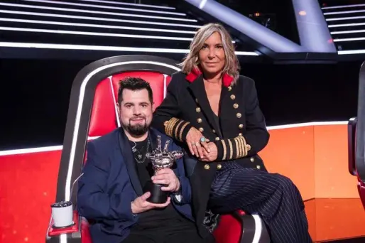 Aurélien et Zazie dans "The Voice"