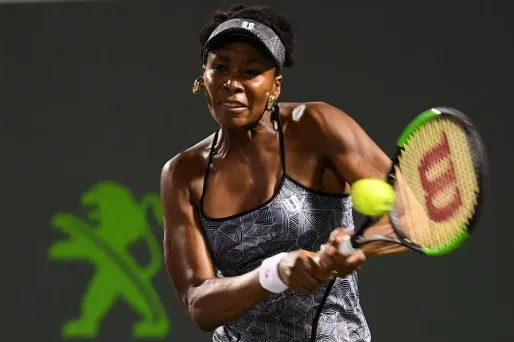 Venus Williams, tournoi de Miami 2017 crédit : ROB FOLDY / GETTY IMAGES NORTH AMERICA / AFP