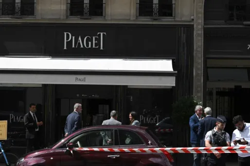 Braquage d'une joaillerie Piaget à Paris, 10 à 15 millions d'euros de préjudice