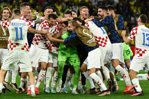 La Croatie élimine le Brésil et file en demi-finale.