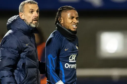 Après sa blessure avec les Bleus, Nkunku a été remplacé par Kolo Muani