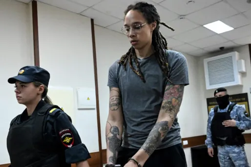 La Maison Blanche avait estimé que "chaque minute que Brittney Griner doit subir une détention injustifiée en Russie est une minute de trop"