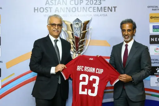 Le Qatar va organiser la Coupe d'Asie 2023 de football (Illustration)