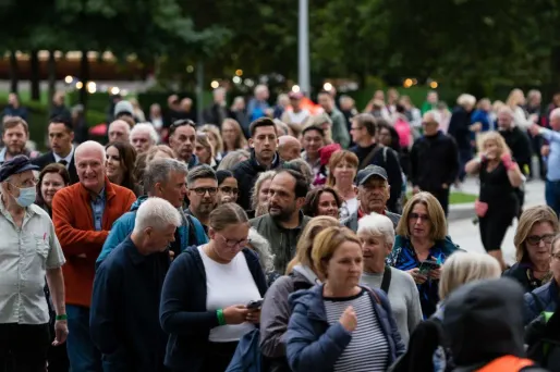 file d'attente Elizabeth II