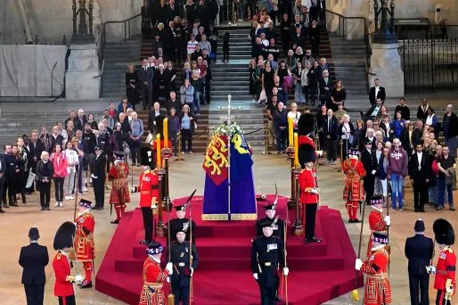 Cercueil Elizabeth II