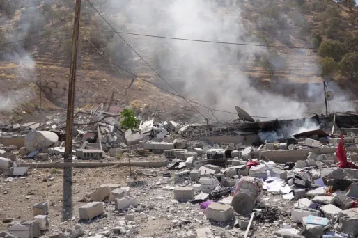 Téhéran a procédé à des frappes sur le Kurdistan irakien.