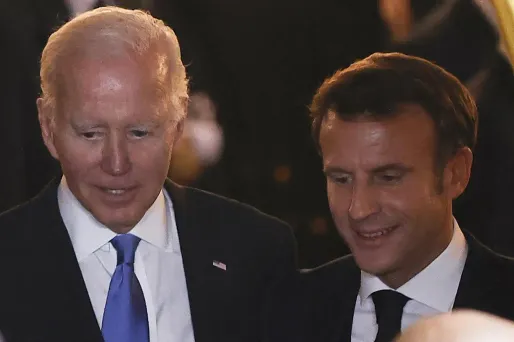 biden macron