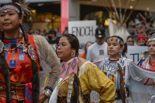 Des inuites canadiens.
