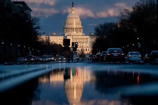 Un homme s'est tué devant le Capitole (illustration)
