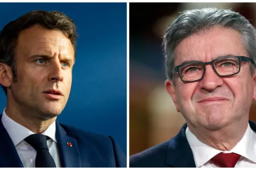 lmacron mélenchon