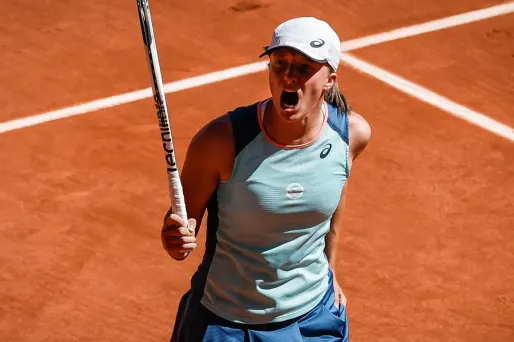 Iga Swiatek s'est qualifiée pour sa deuxième finale à Roland-Garros.