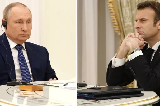 Emmanuel Macron et son homologue russe vont s'entretenir par téléphone ce mardi (Illustration).