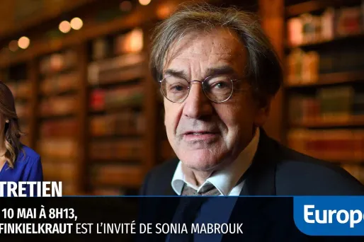 Le philosophe Alain Finkielkraut est l'invité de Sonia Mabrouk mardi à 8h13.