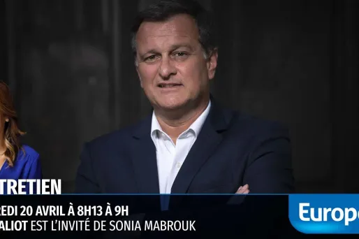 Louis Aliot est l'invité de Sonia Mabrouk mercredi à 8h13