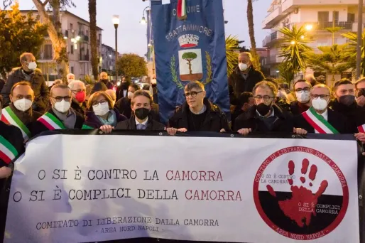 Camorra manifestation