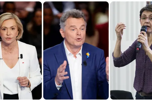 Valérie Pécresse, Fabien Roussel et Nathalie Arthaud ont réagi à l'annonce du programme d'Emmanuel Macron.