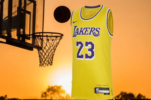Le maillot des Los Angeles Lakers moins cher durant le Black Friday Nike